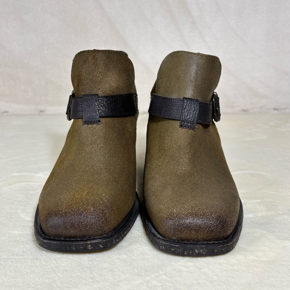 OTBT Women’s "Des Peres" Suede Leather Bootie Ankle Boots Size 9